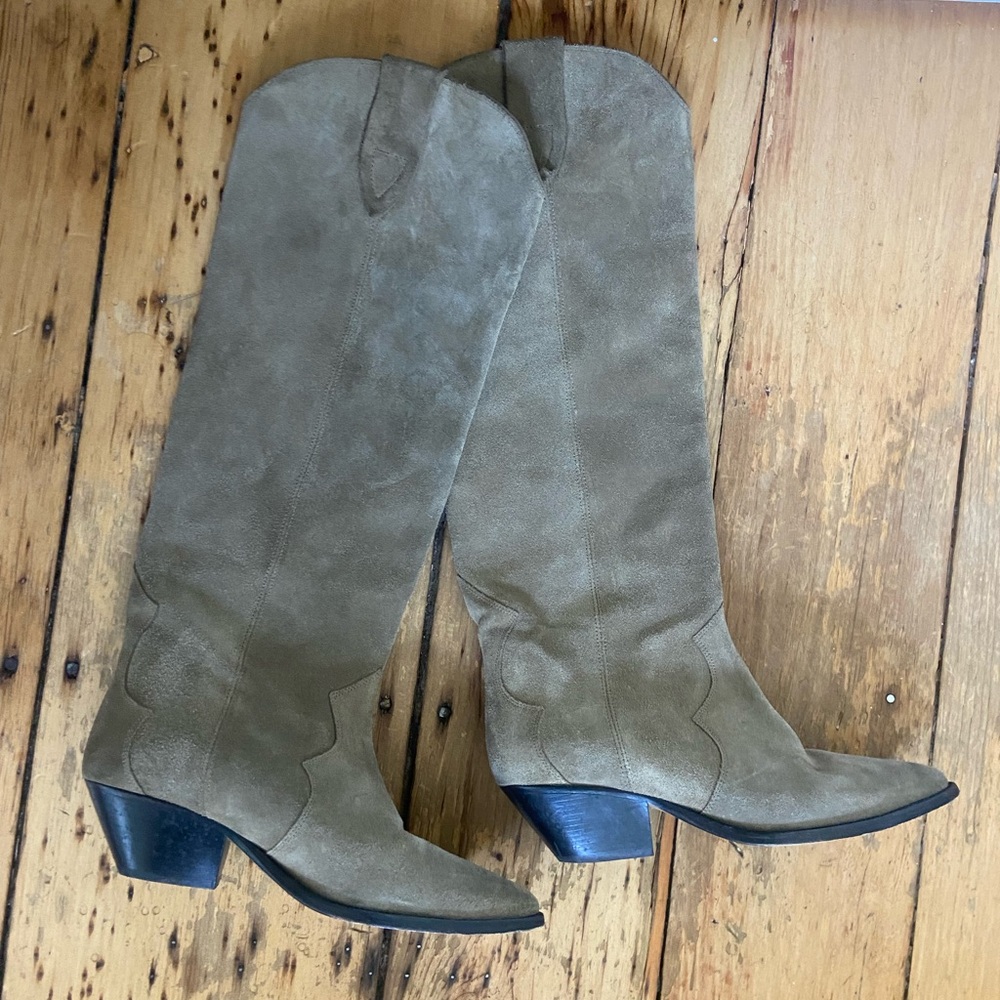 Isabel Marant denvee western boots, size 41. Fits US 9 1/2.
